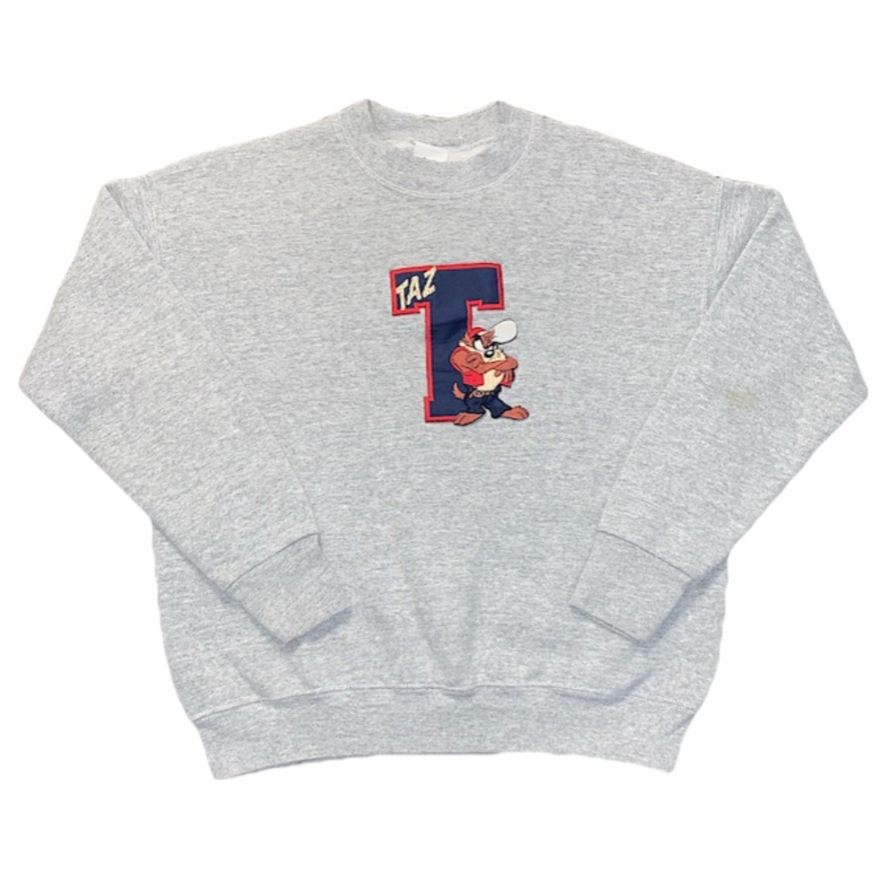 Vtg Tasmanian Devil Taz Looney Tunes Sweatshirt